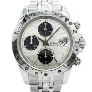 Tudor Prince Date Chronotime 79280P Silver Dial Men's Watch